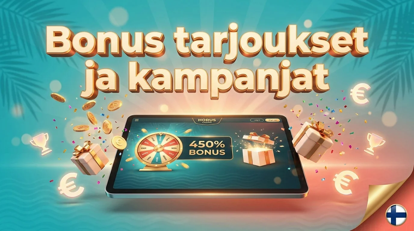 Bonus tarjoukset ja kampanjat