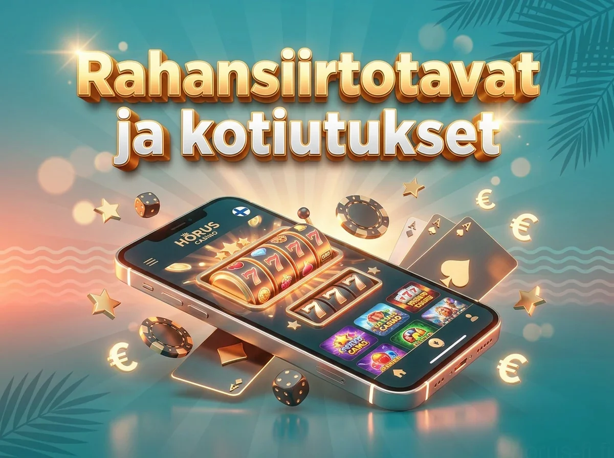 Rahansiirtotavat ja kotiutukset